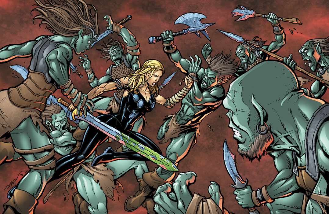 BattleActionART_colors – Sean Forney Art & Illustration