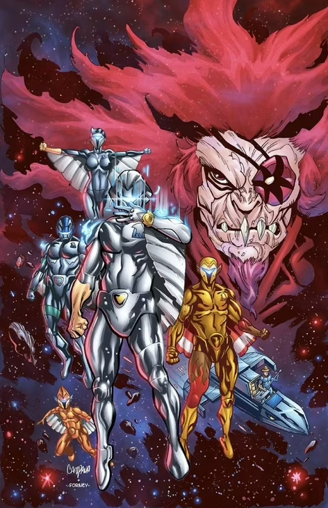 Silverhawks, Lineart: Chris Campana, Colors: Sean Forney